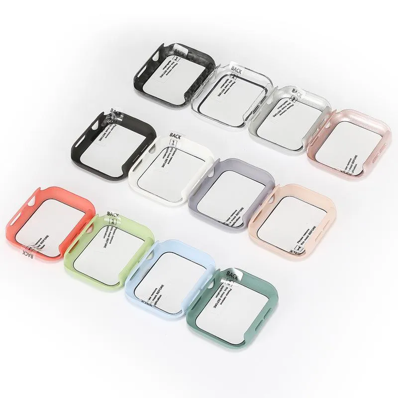 iWatch 360 Full Screen Protector Case - Tempered Glass - Multiple Sizes - PC Hard Cover