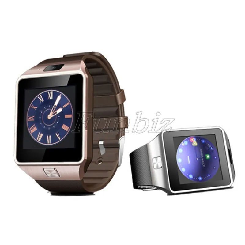 DZ09 1.44-inch Smart Watch with Sim & TF Card Port - Intelligent Sport Watch, Black Wristband