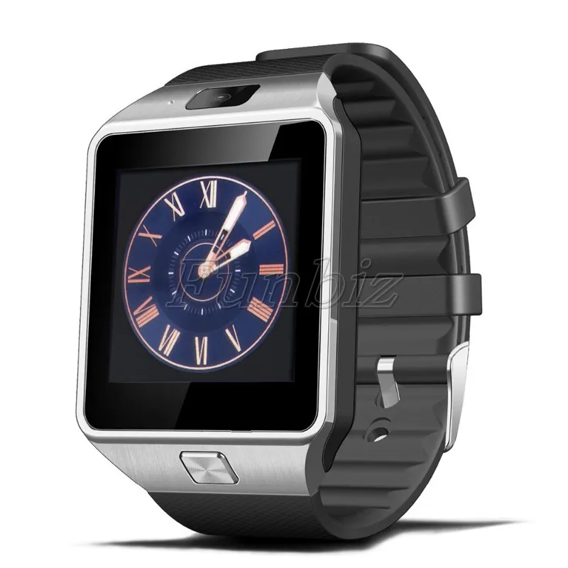 DZ09 1.44-inch Smart Watch with Sim & TF Card Port - Intelligent Sport Watch, Black Wristband