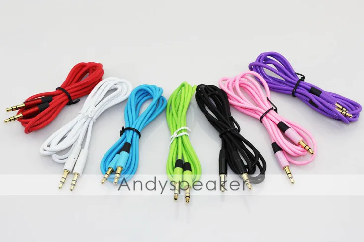 3.5mm Male to Male Auxiliary Audio Cable, 1.2M Stereo Car Extension Cord for Digital Devices