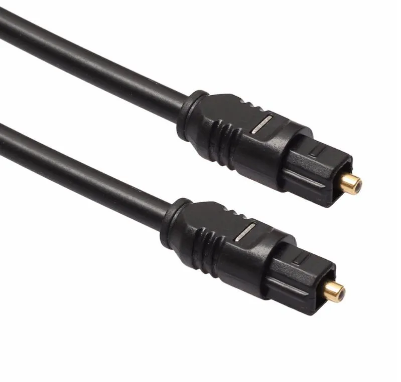 Durable 2.2mm OD Fiber Optic Digital Audio Optical Cable Toslink SPDIF Cord for DVD VCR CD Player HI-FI Speaker