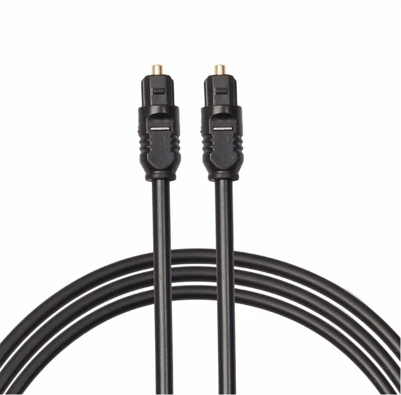 Durable 2.2mm OD Fiber Optic Digital Audio Optical Cable Toslink SPDIF Cord for DVD VCR CD Player HI-FI Speaker