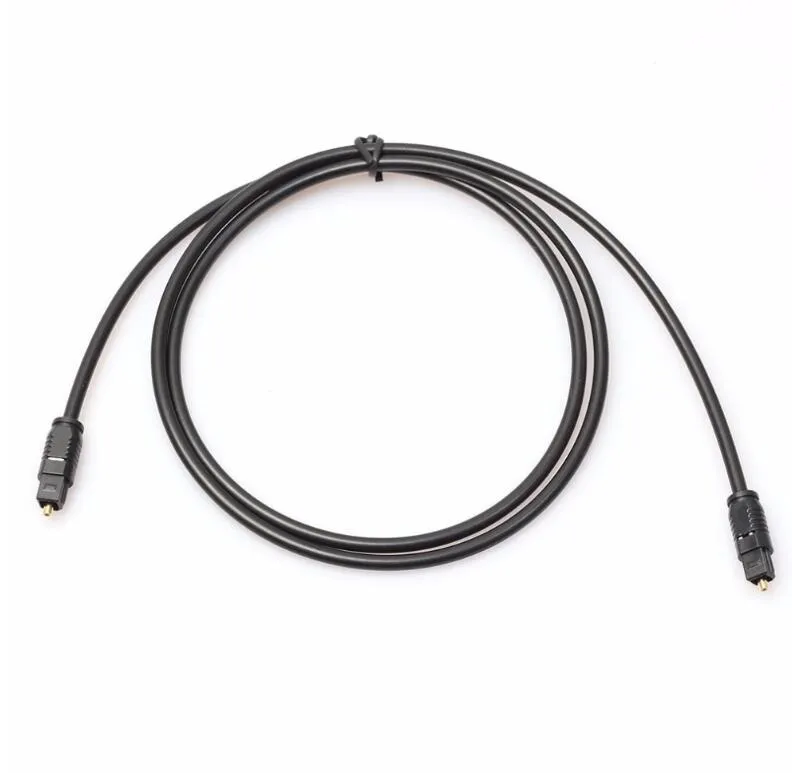 Durable 2.2mm OD Fiber Optic Digital Audio Optical Cable Toslink SPDIF Cord for DVD VCR CD Player HI-FI Speaker