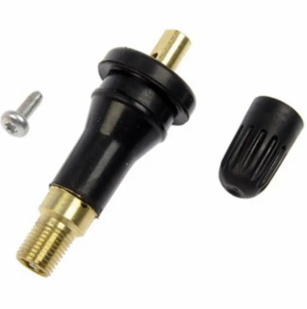 Universal TPMS Tire Pressure Monitoring System Tire Valve Stems, Anti-explosion Snap-in Tire Valve Stems, Rubber+Metal