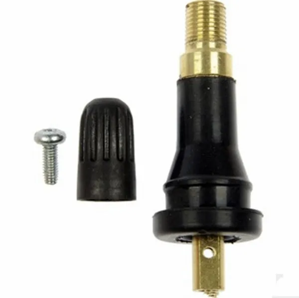 Universal TPMS Tire Pressure Monitoring System Tire Valve Stems, Anti-explosion Snap-in Tire Valve Stems, Rubber+Metal