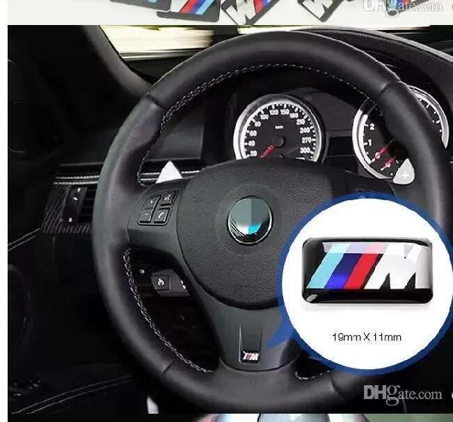 3D M Sport Badge Sticker for BMW M Series Car Styling Decals Logo Emblem for bmw M1 M3 M5 M6 X1 X3 X5 X6 E34 E36 E6