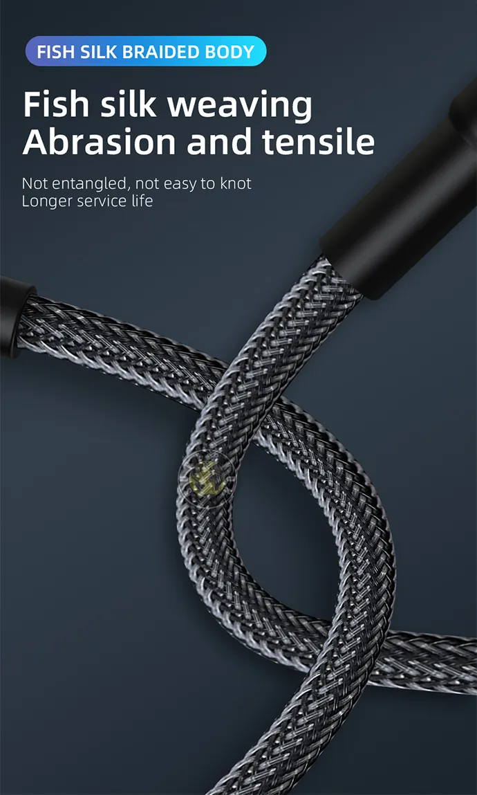 Durable Nylon Braided Micro USB & Type-C Data Charging Cable for Android Phones Black, 1m/2m/3m