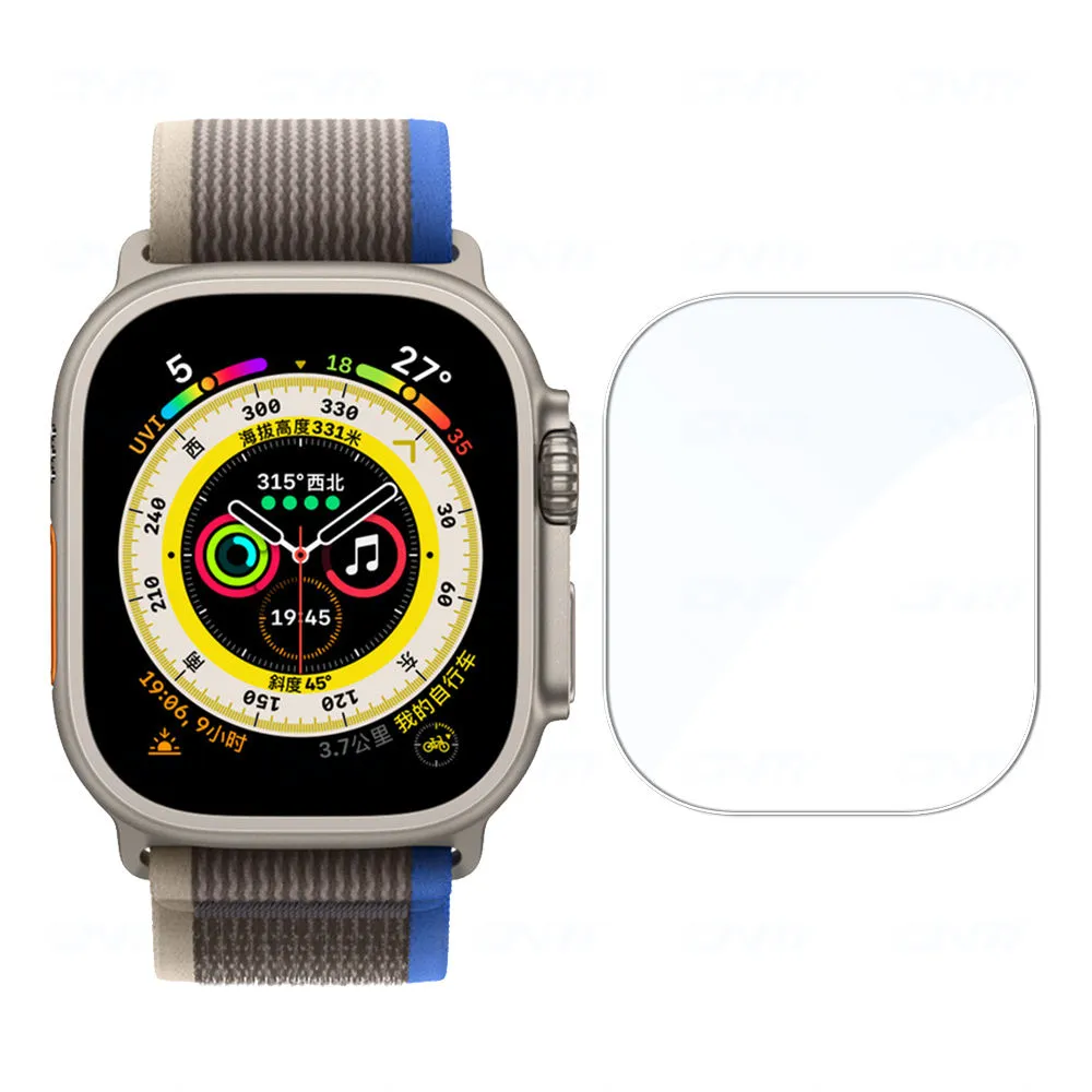 49mm 41mm 45mm Full Coverage Protective Film Smart Watch for Apple Watch Ultra SE 44mm Screen Protectors Tempered glass