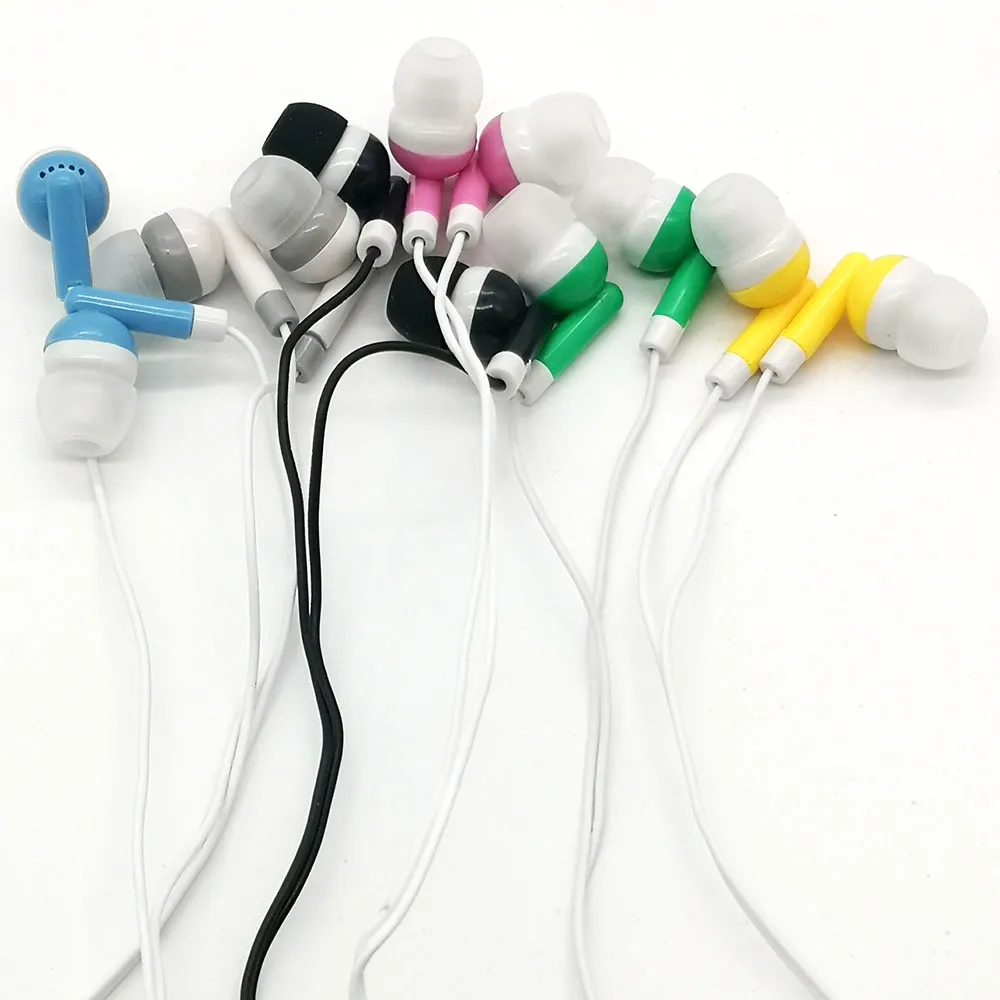 Wholesale Bulk Disposable Earbuds - Wired Earphones for Schools, Libraries, Hospitals, Theatres, and Museums