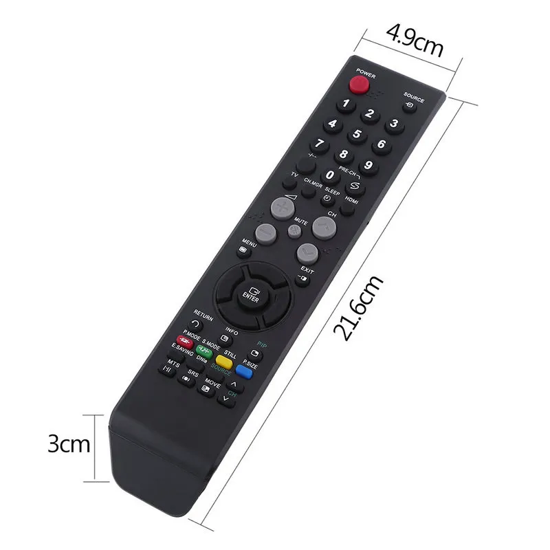 Replacement Remote Control for Samsung HDTV LED Smart 3D LCD TV BN59-00507A