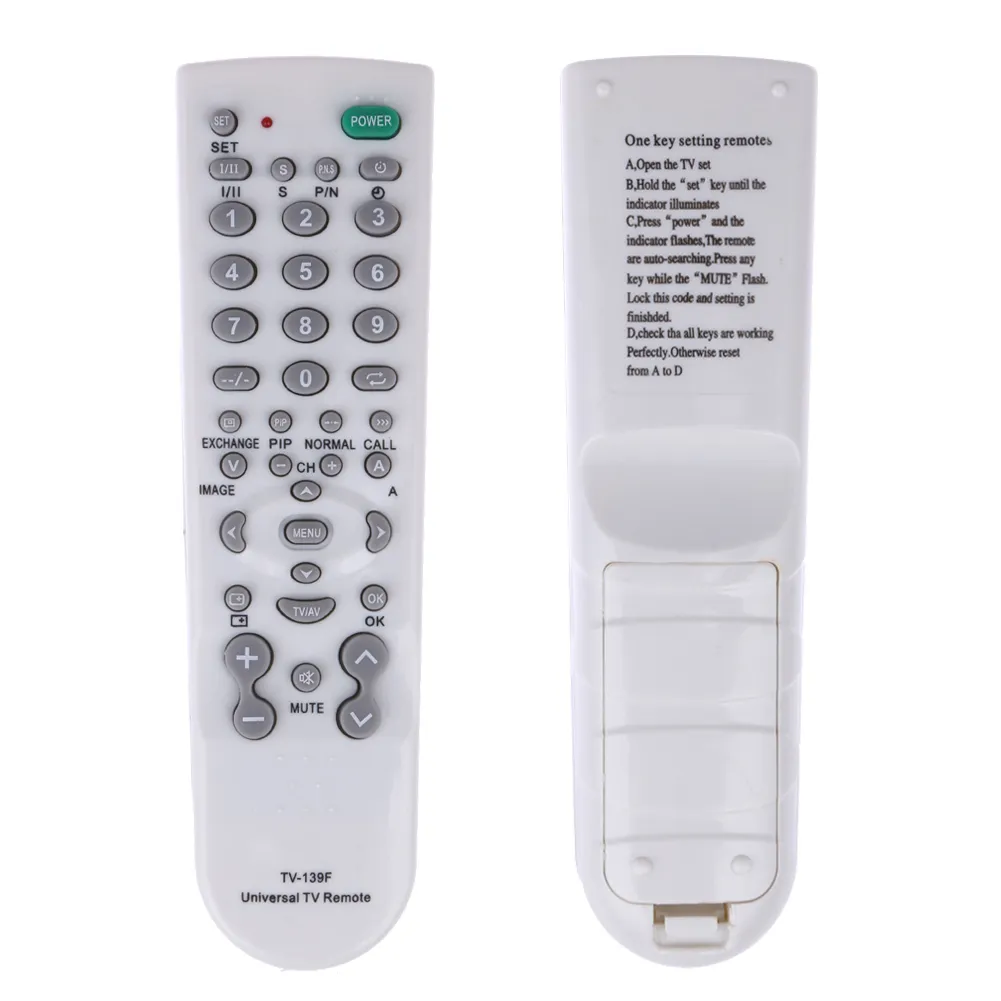 Universal TV Remote Control TV-139F