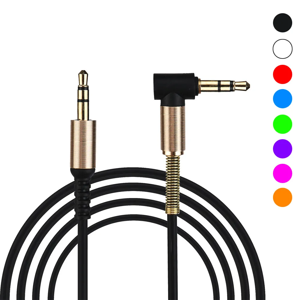 SlimSoft Universal 3.5mm AUX Audio Cable for Headphones, Home and Car Stereos